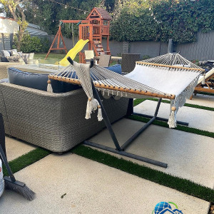 Artificial Turf with pavers in LA