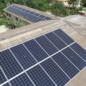 Solar installation in bell canyon