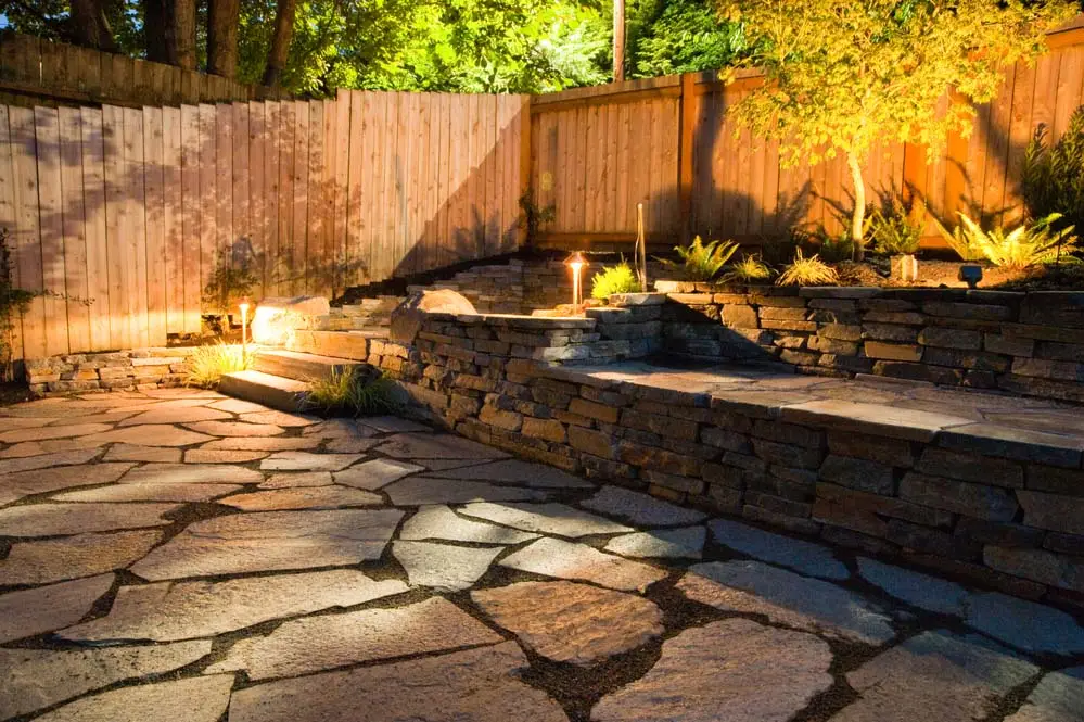 Stone Deck & Retainig Wall