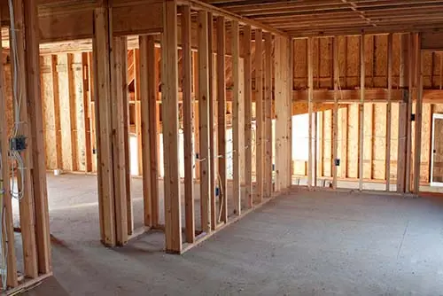 New Construction Framing Interior